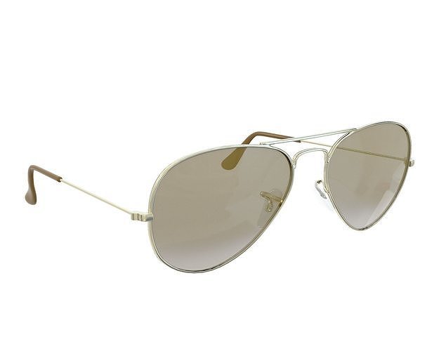 Ray-Ban Aviator Sunglasses Low-poly 3D model