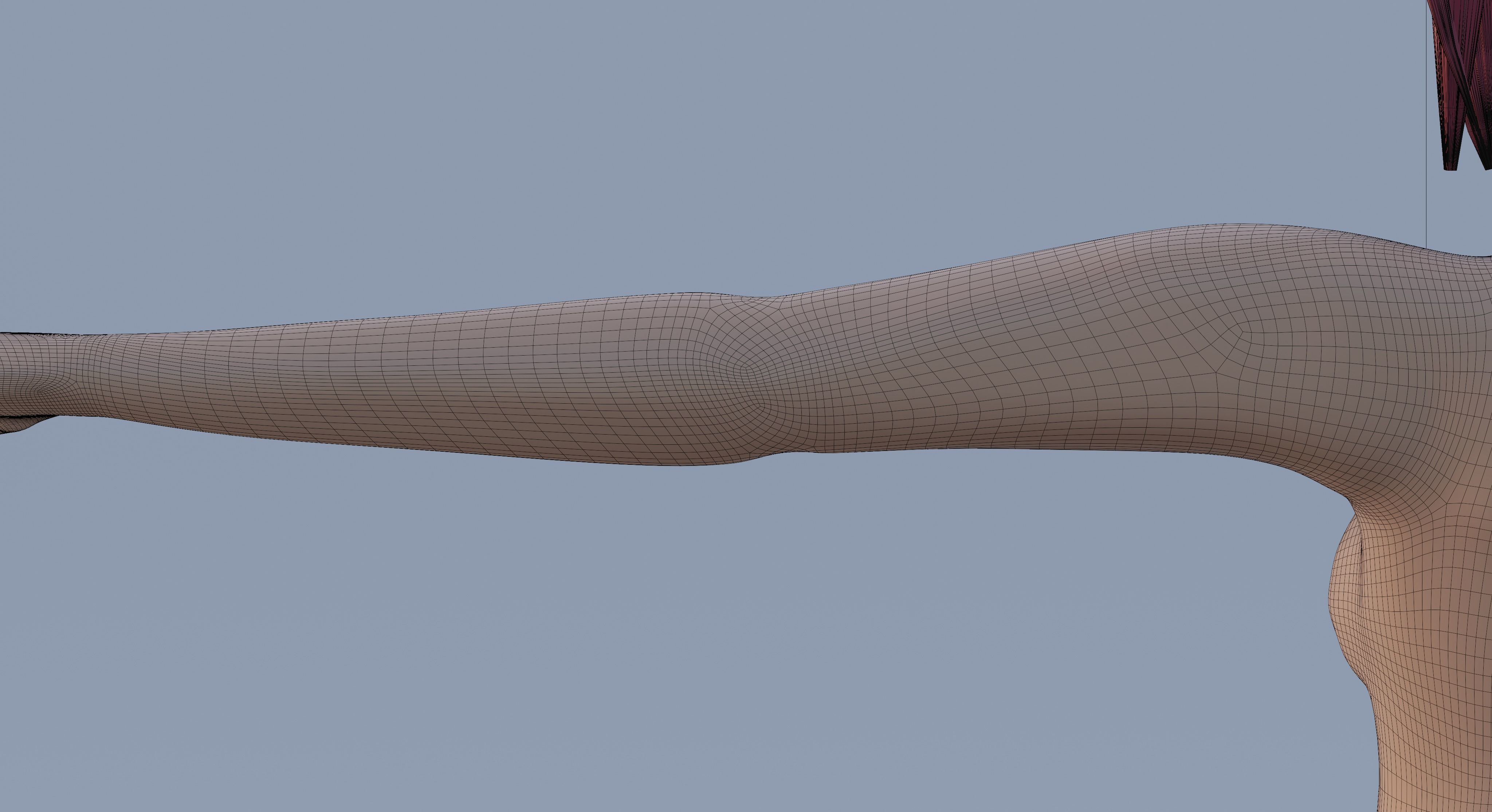 Emily woman in dress Free 3D model_13