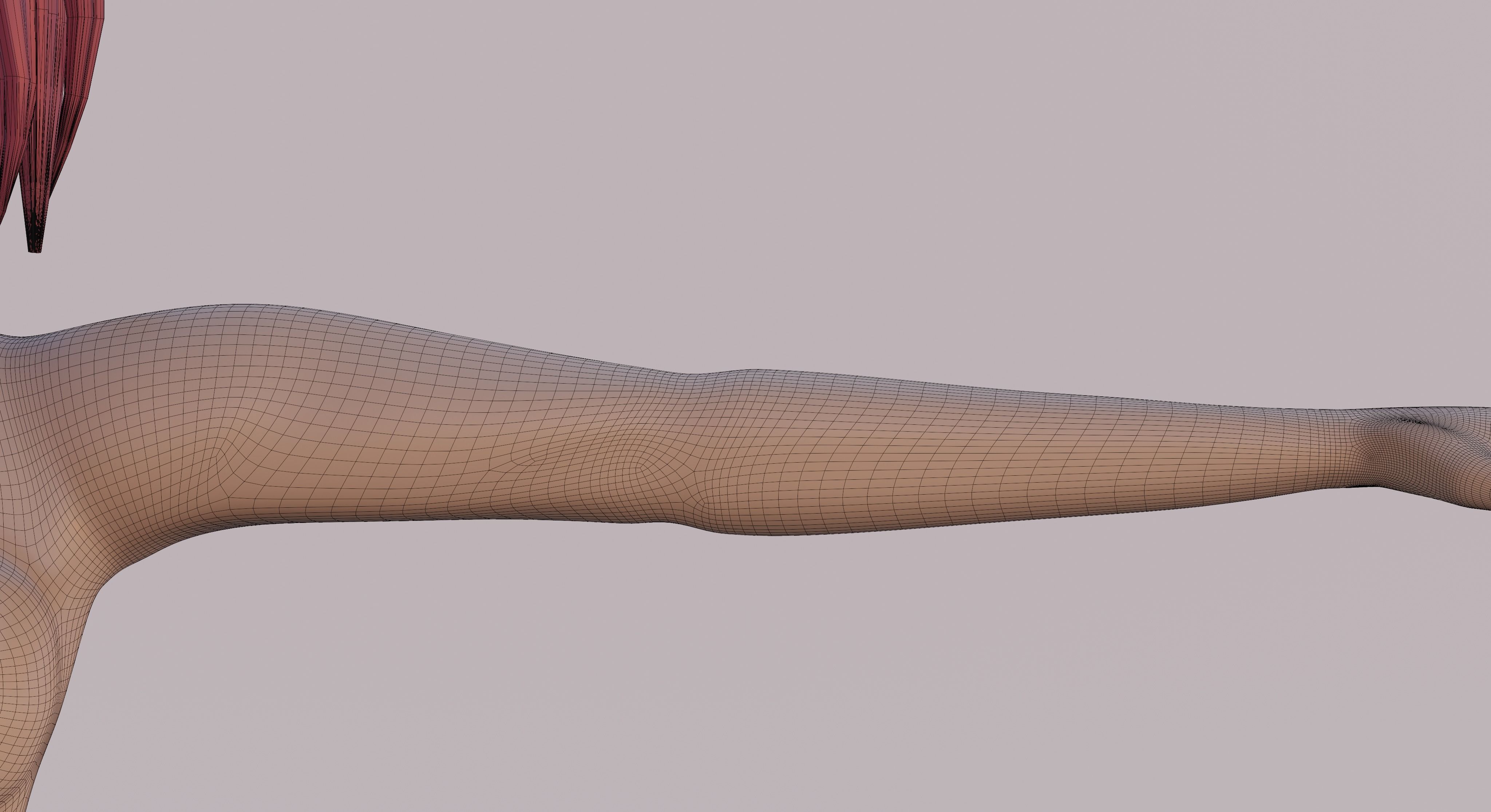 Emily woman in dress Free 3D model_12