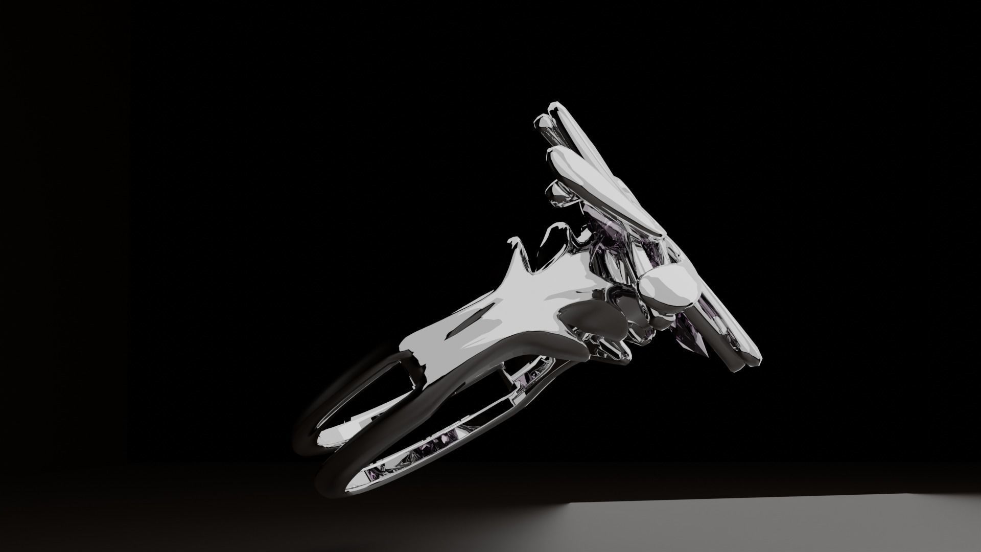 THREE ENGAGEMENT RINGS  3D model_2