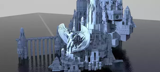 KING ARTHURS CAMELOT KIT BASH Towers 3 