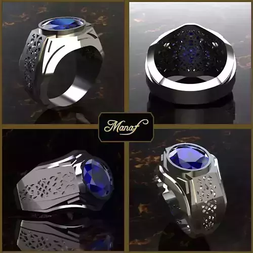Mens ring STL