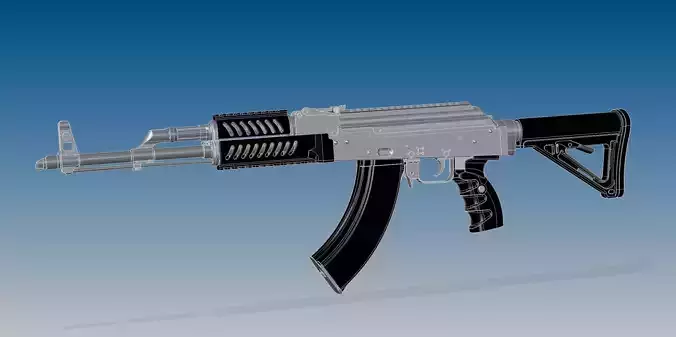 Upgrade parts 3D model