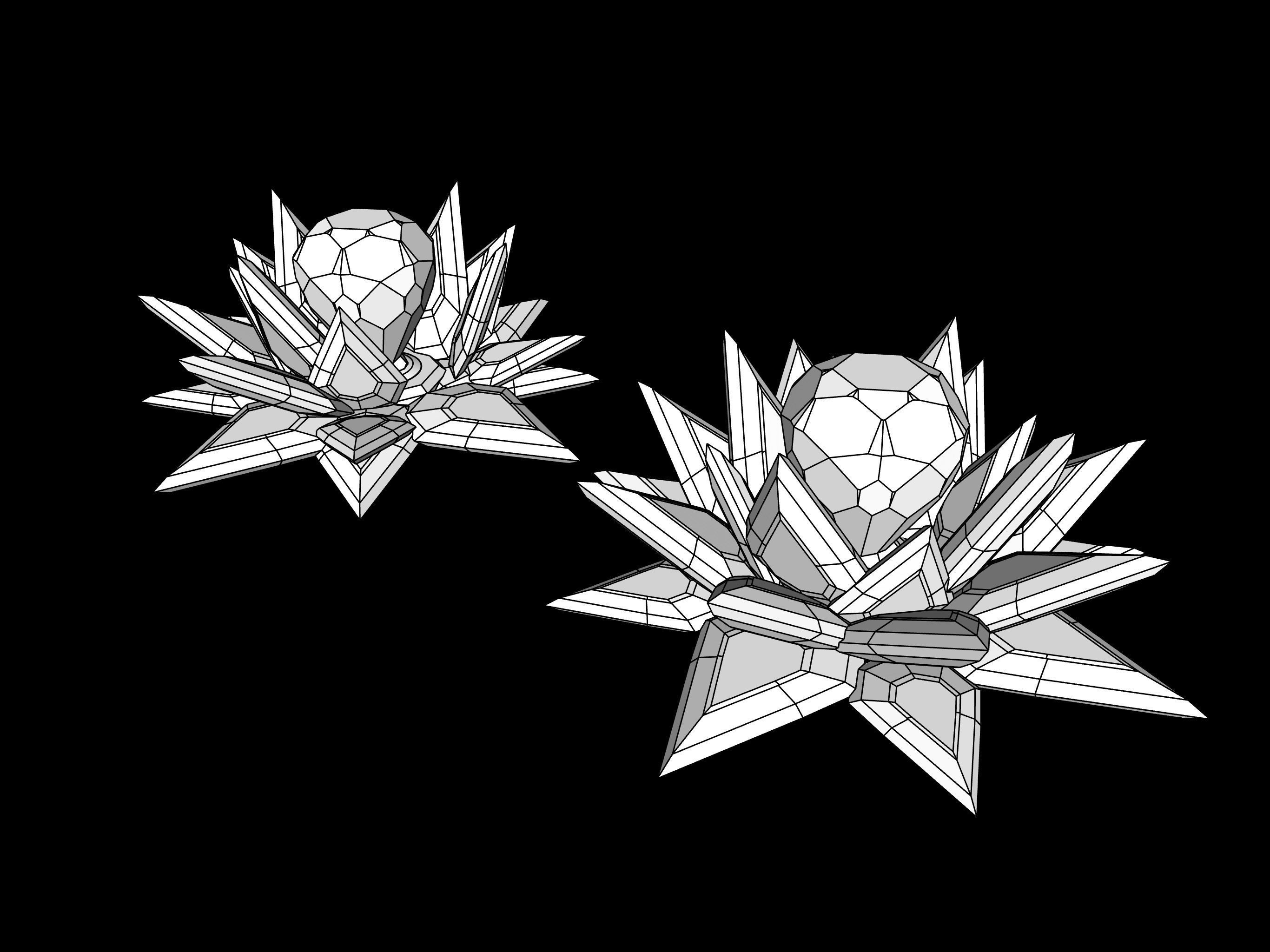 Sailor Moon Silver Crystal prop - Manga Version prop 3D print model_1