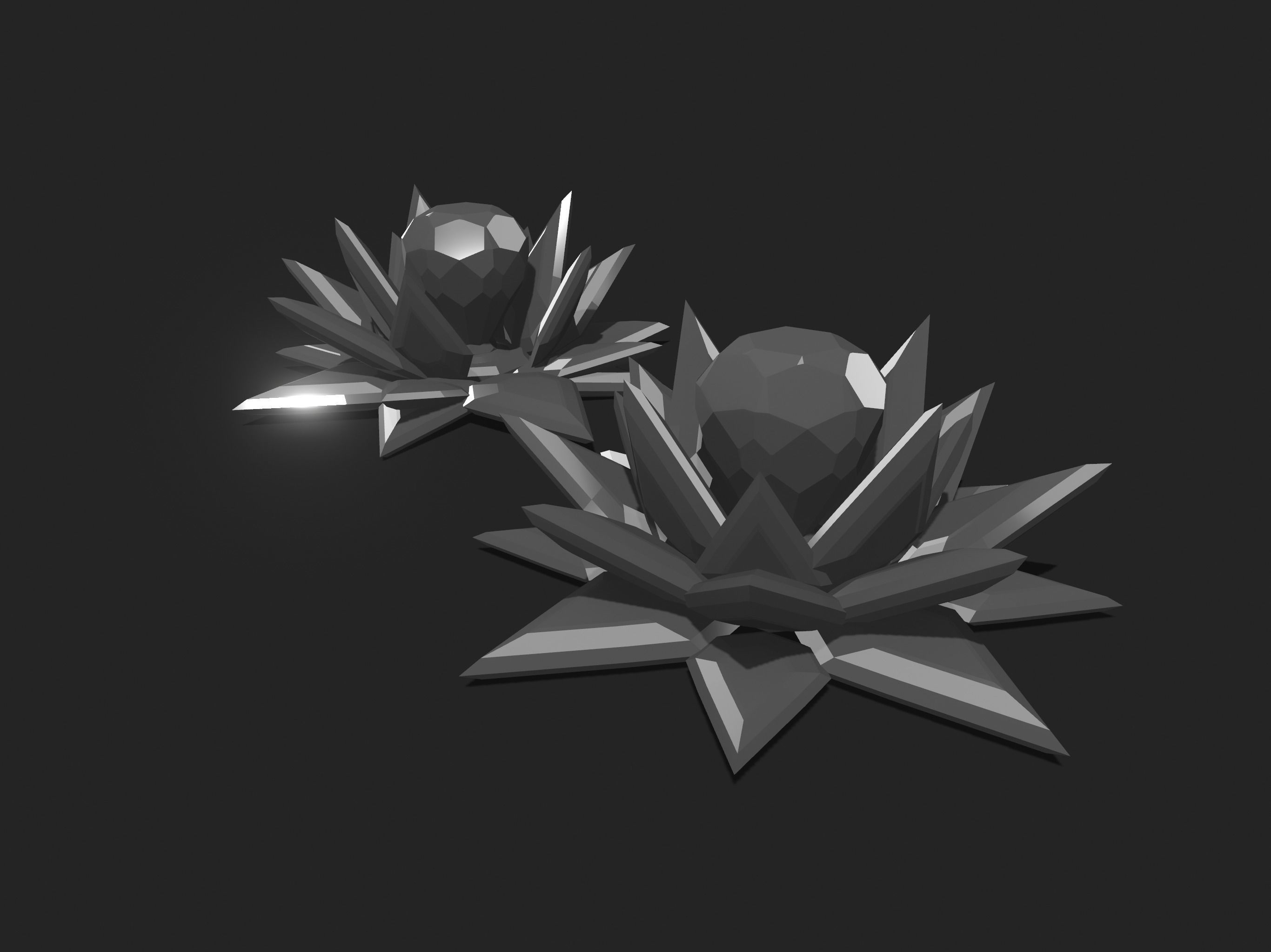 Sailor Moon Silver Crystal prop - Manga Version prop 3D print model_3