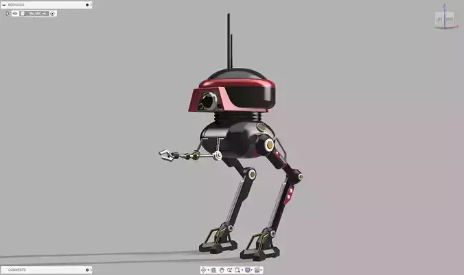 Re-3rc Exploration droid 3D print model