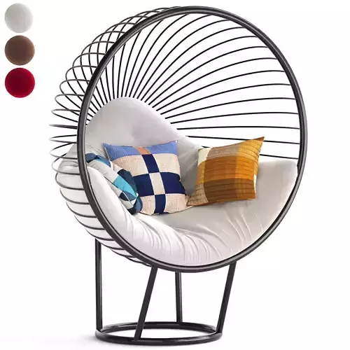  Lattice Entertain You Chair 3D model