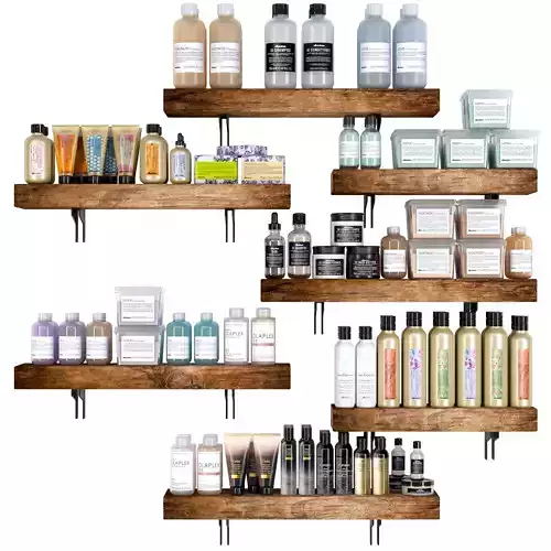 Collection of cosmetics and accessories for Make Up