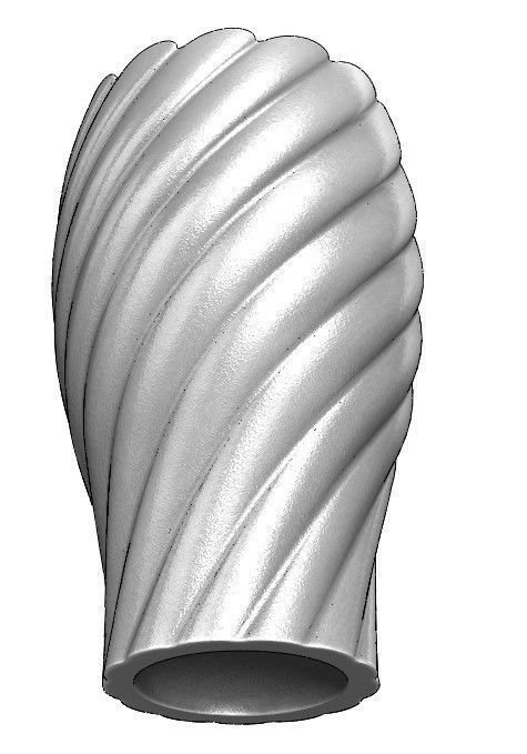 Flower vase 3D print model_2