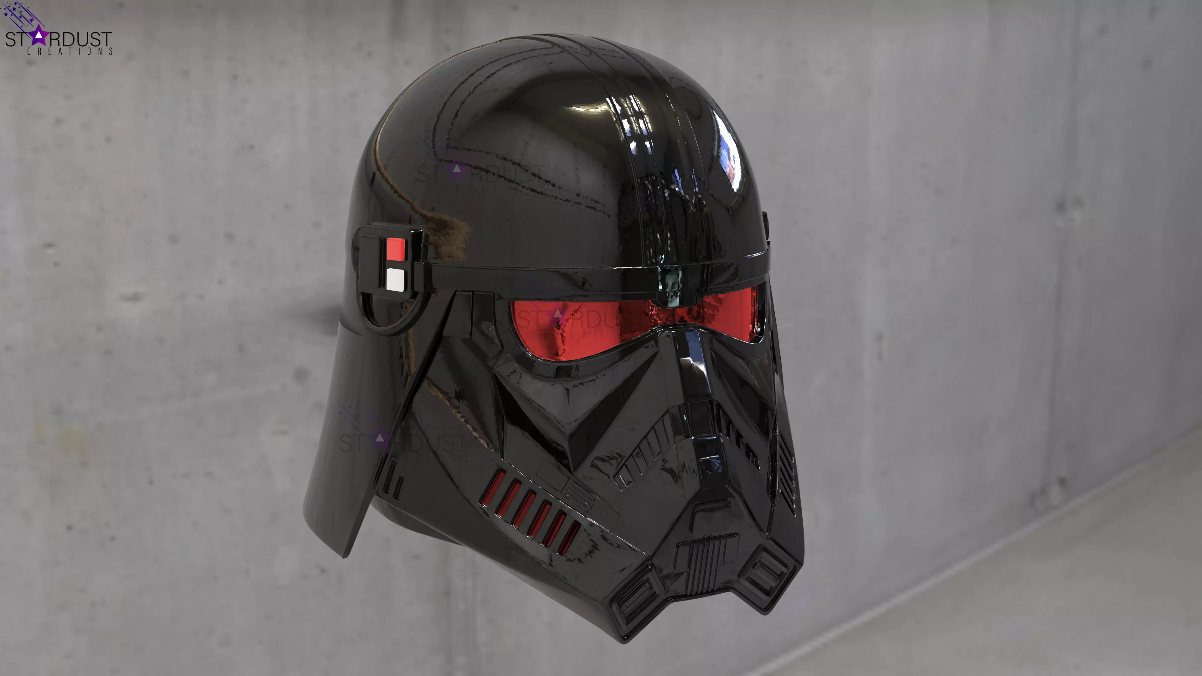 Purge trooper helmet phase 2 for 1 12 black series figure 3D print model_0