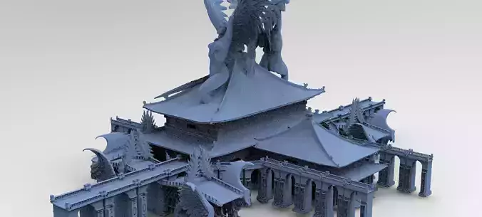 Bushido Temples  KIT BASH 1 