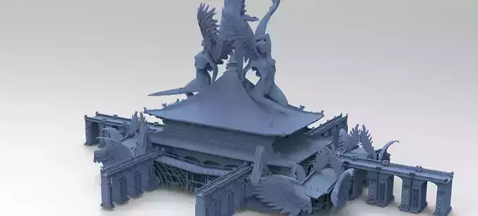 Bushido Temples KIT BASH 2 