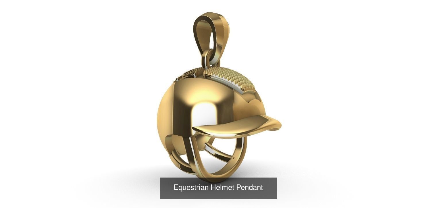 Equestrianism horsemanship and Horse - Hipismo 3D Model Collection_4