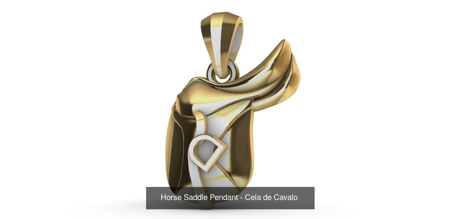 Equestrianism horsemanship and Horse - Hipismo 3D Model Collection_7