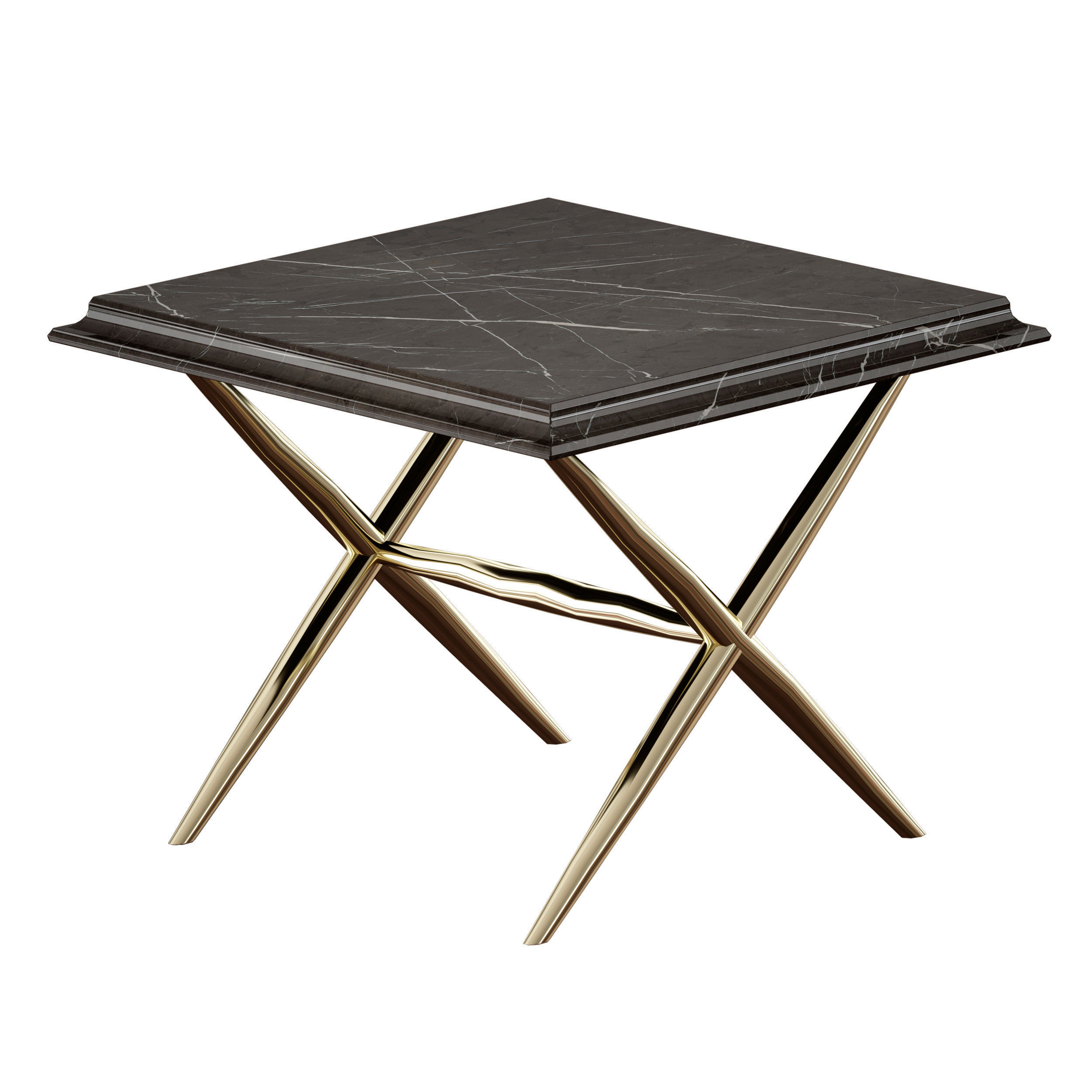 Coffee Side End table Elegante Marble Enza Home 3D model_6