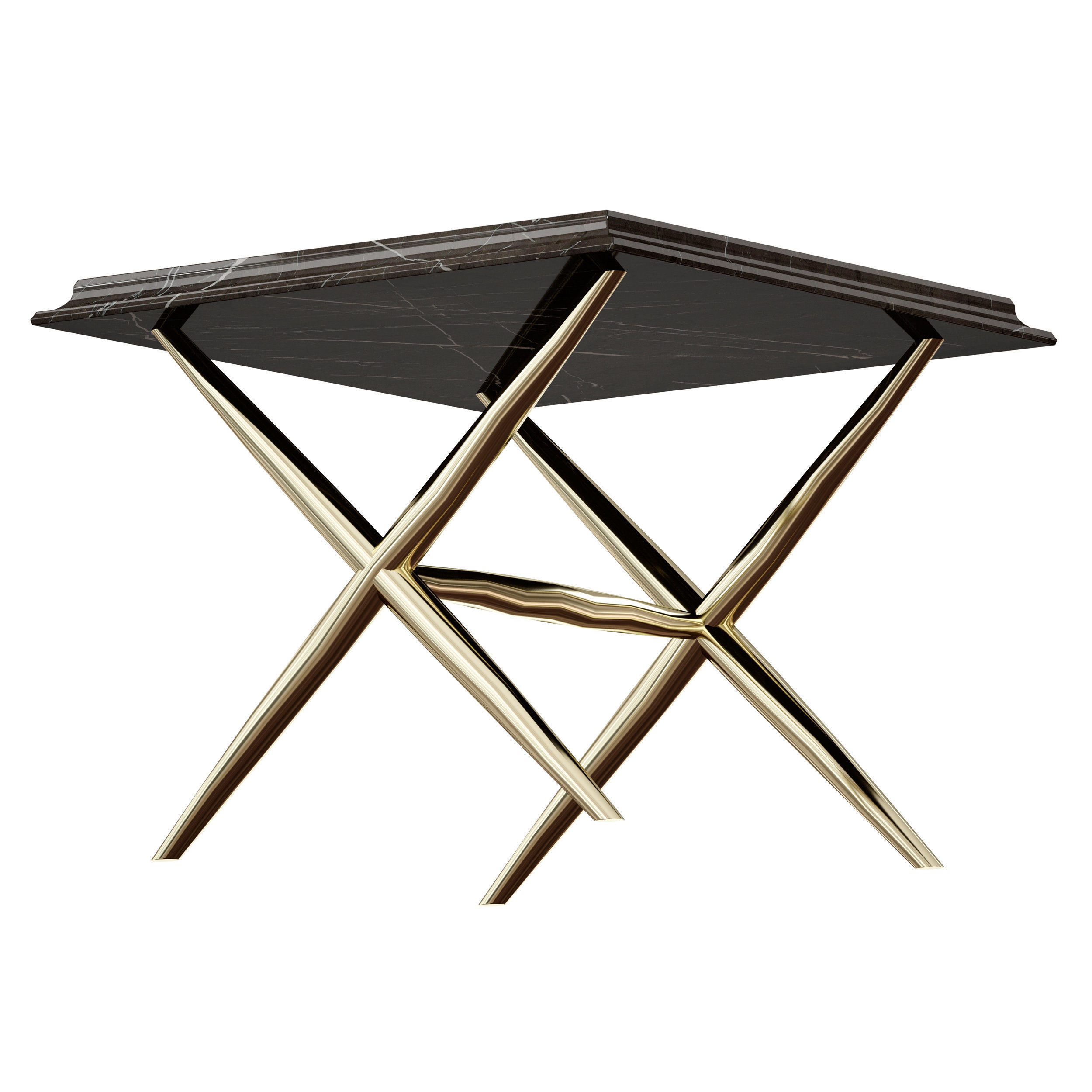 Coffee Side End table Elegante Marble Enza Home 3D model_2