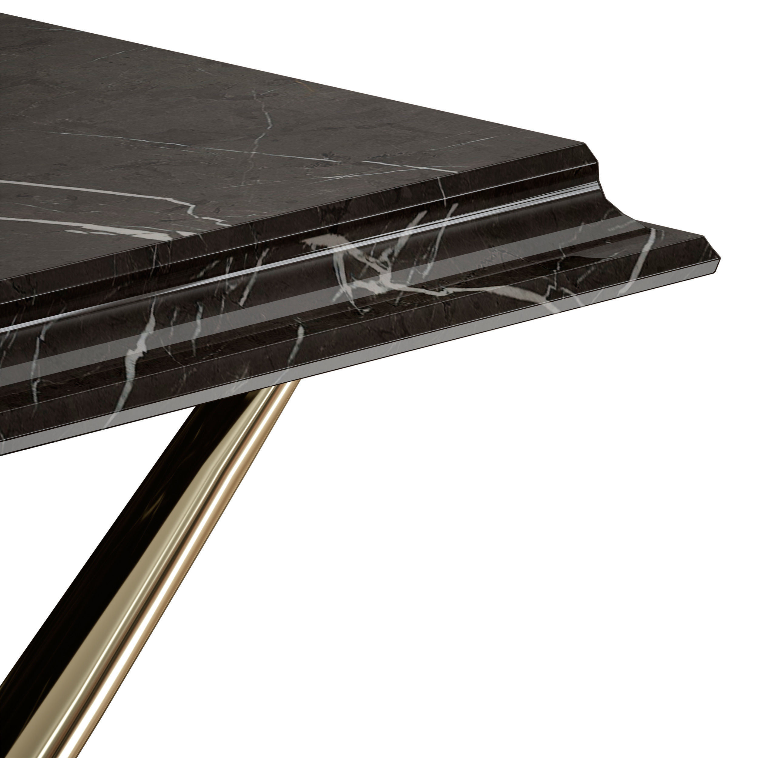 Coffee Side End table Elegante Marble Enza Home 3D model_8