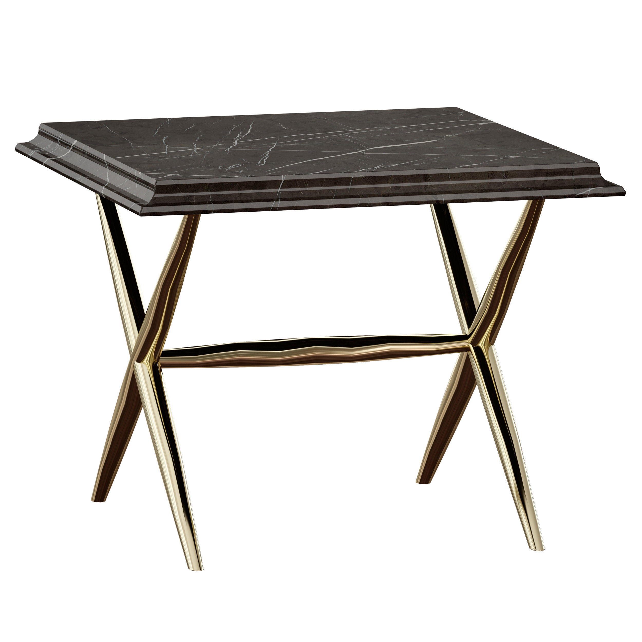 Coffee Side End table Elegante Marble Enza Home 3D model_4