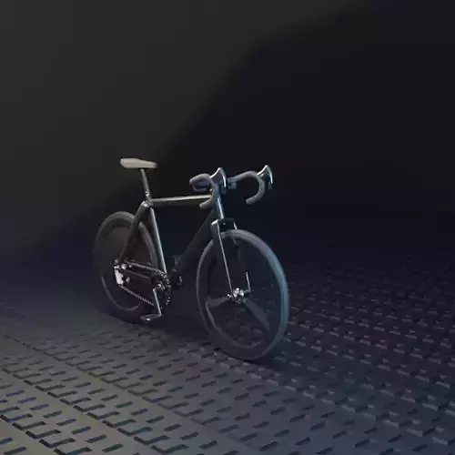 Speed rancing bike Miniature 3D print model