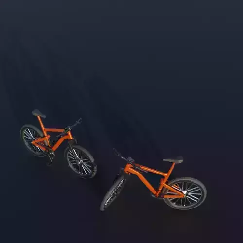 Mountain Bike Miniature 3D print model