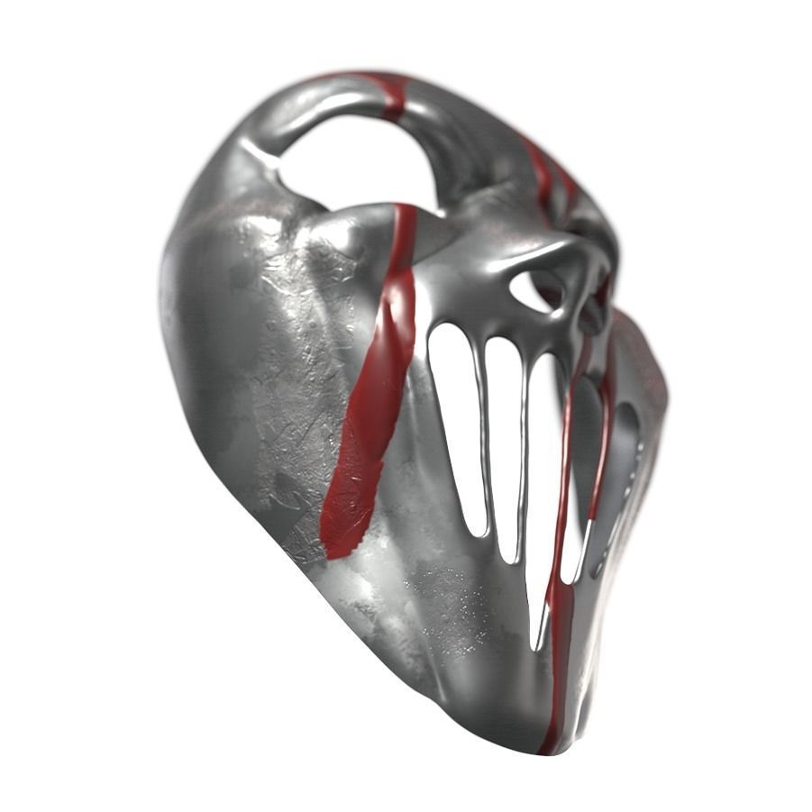 Horror Mask 3D model_3