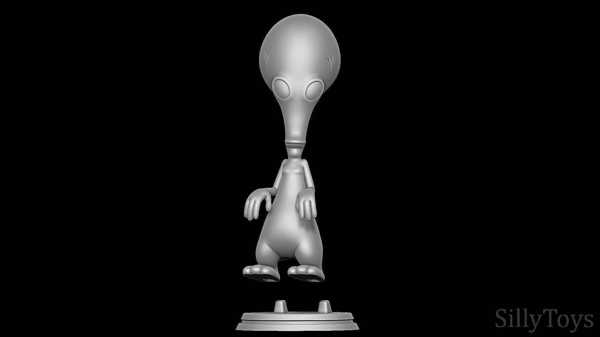 Roger - American Dad  3D print model_7