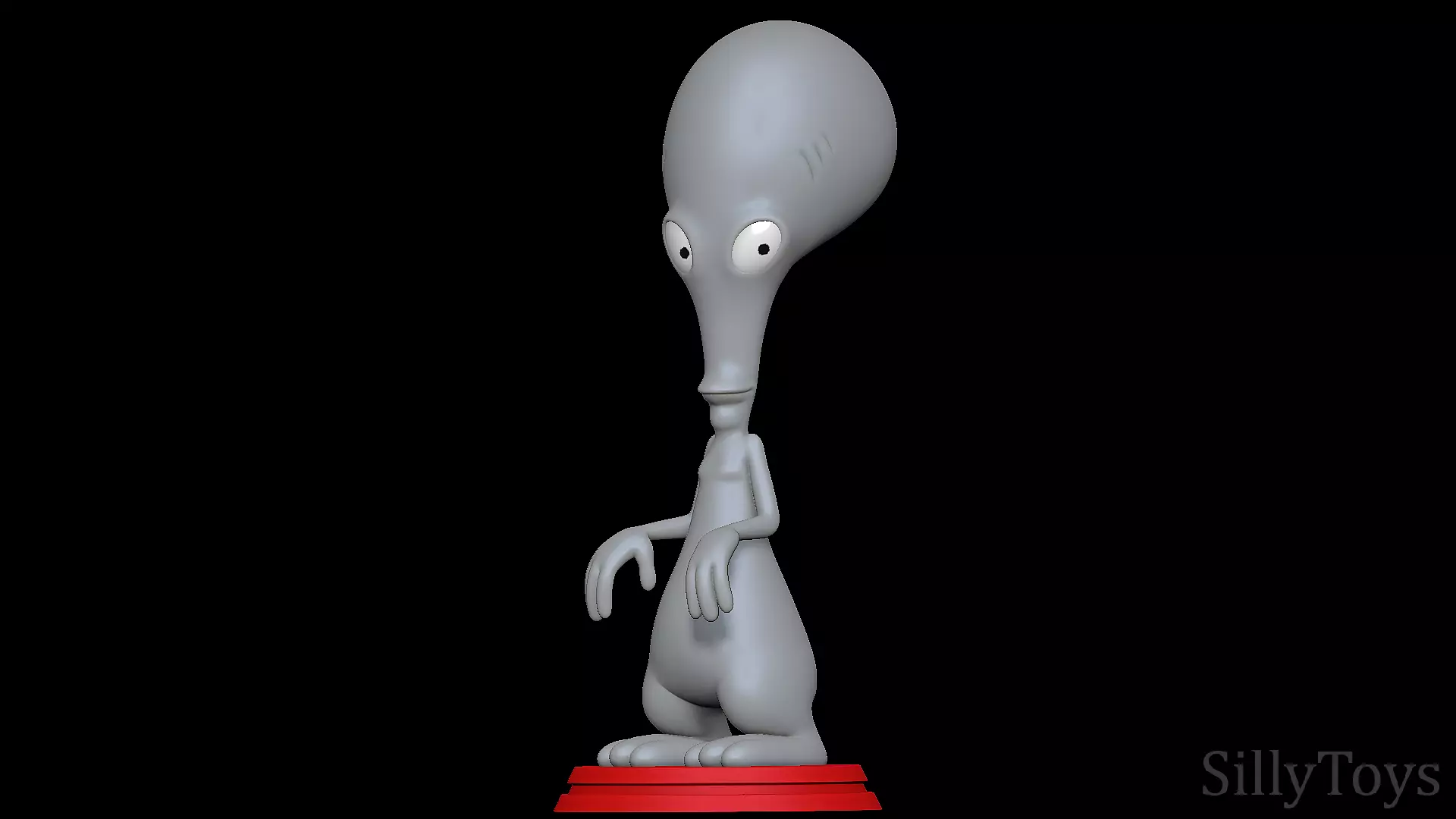 Roger - American Dad  3D print model_0