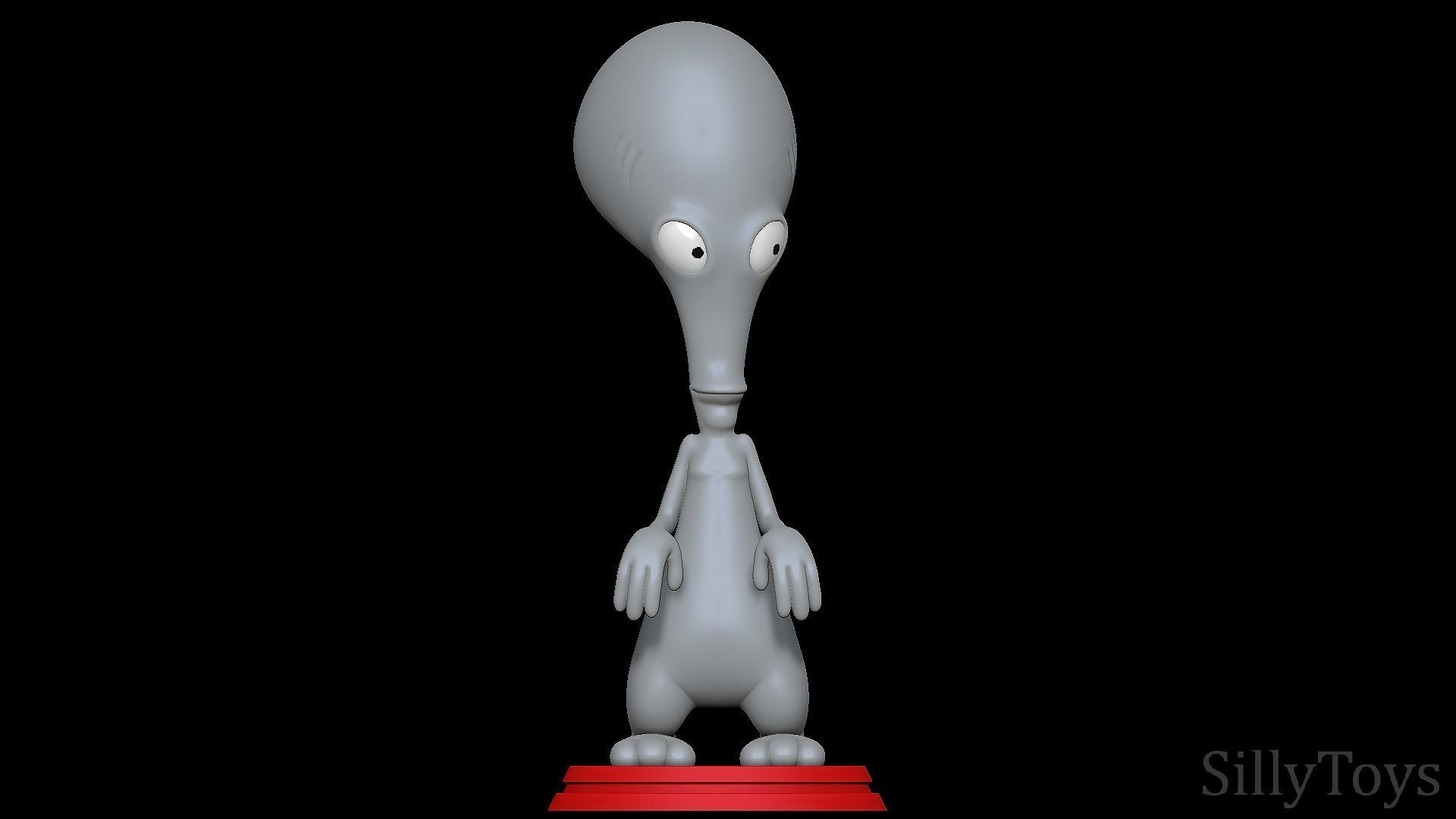 Roger - American Dad  3D print model_2