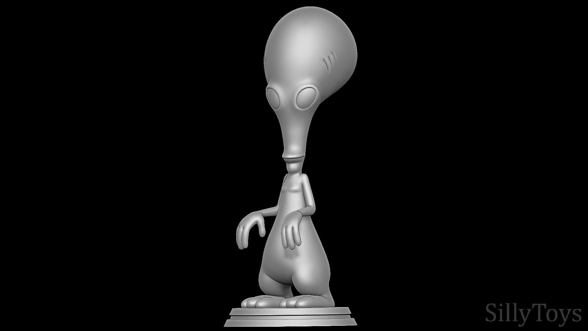 Roger - American Dad  3D print model_6