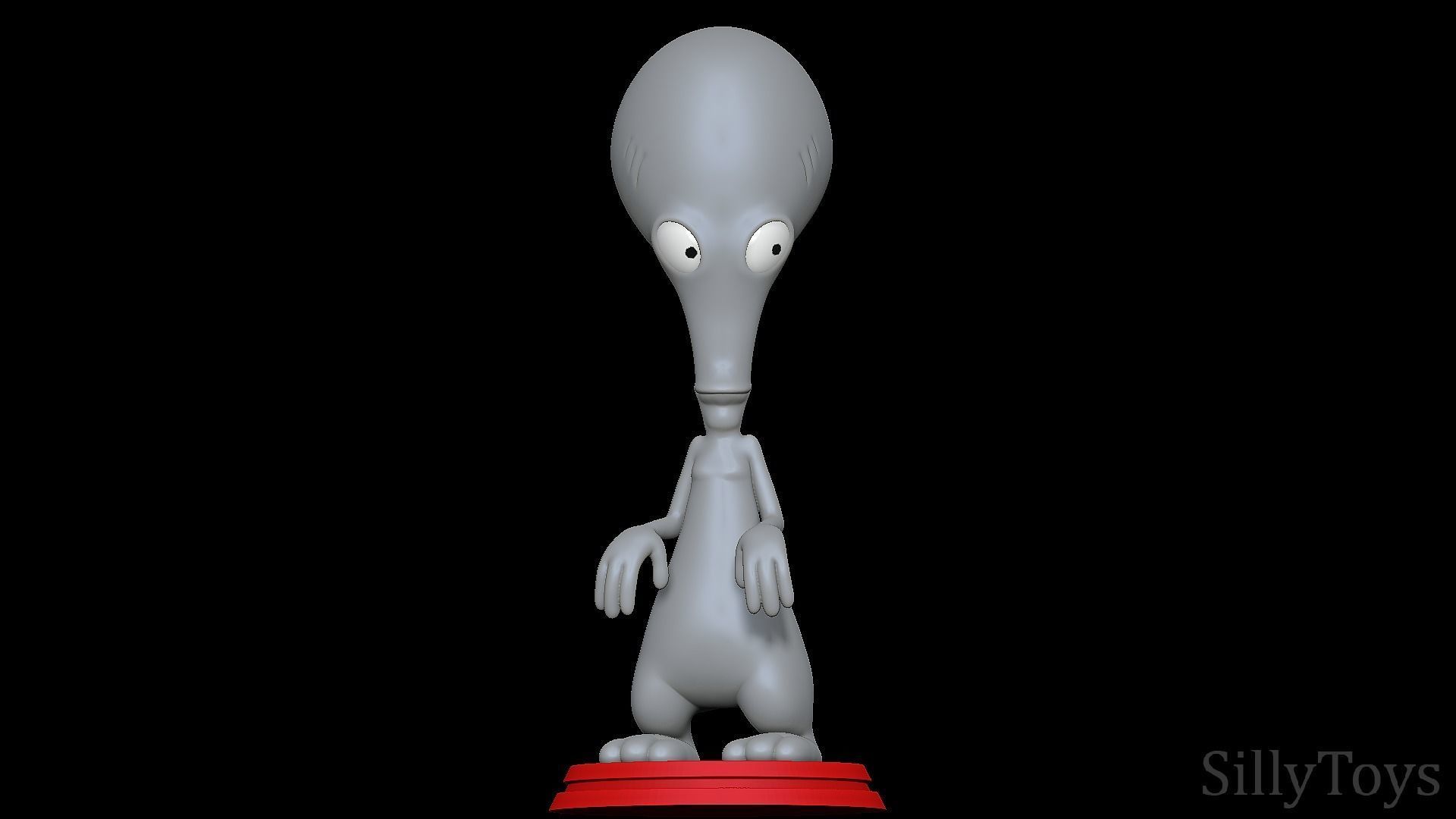 Roger - American Dad  3D print model_1