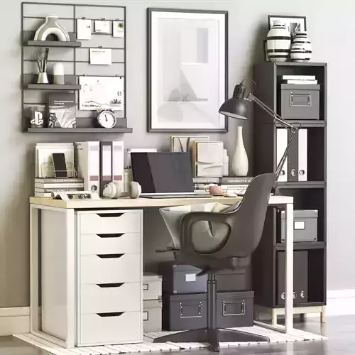 Office workplace 113 3D model