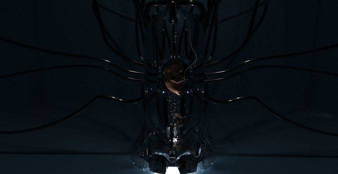 ClonBay futuristic spaceship 3D model