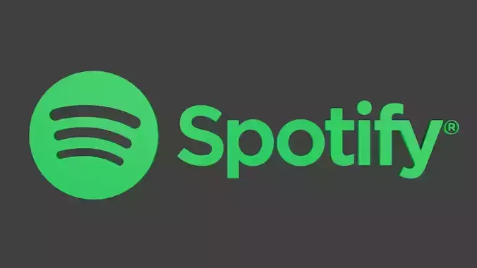 Spotify logo 3D print model