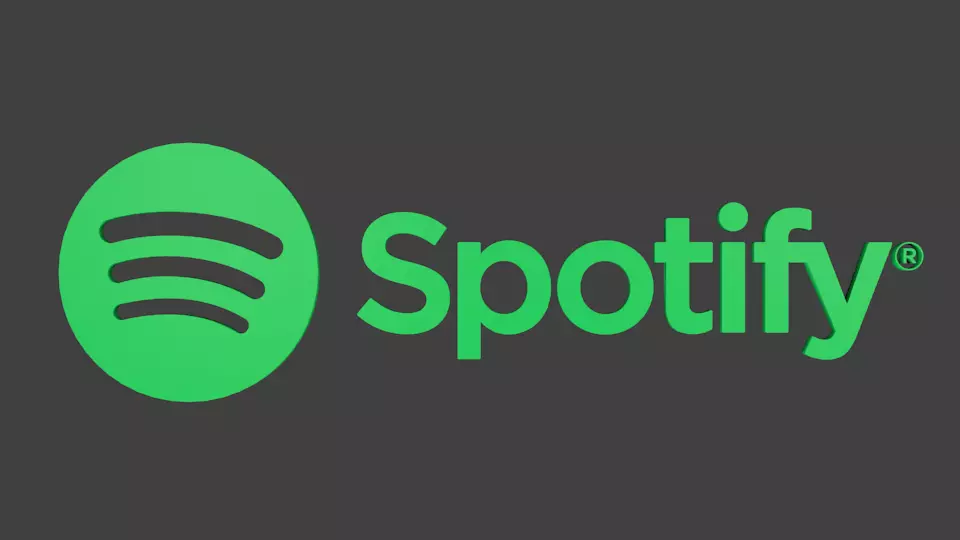 Spotify logo 3D print model
