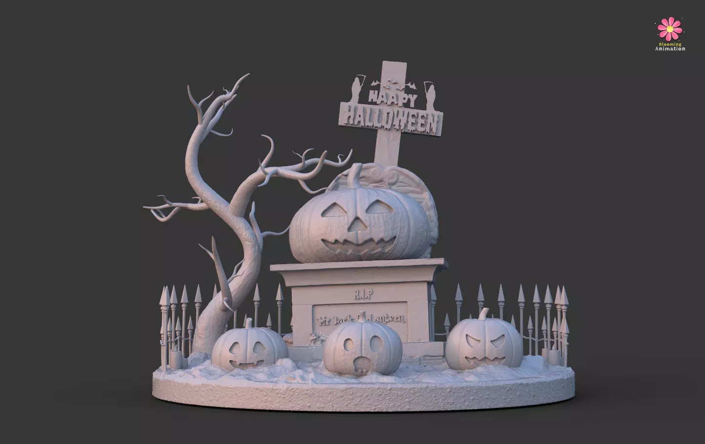 Mr Jack and his Buddies 3D print model_0