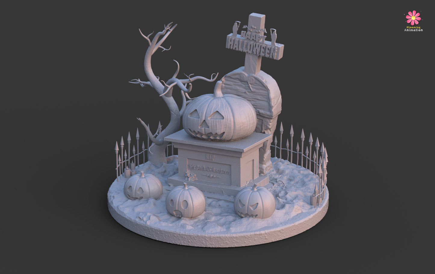 Mr Jack and his Buddies 3D print model_1