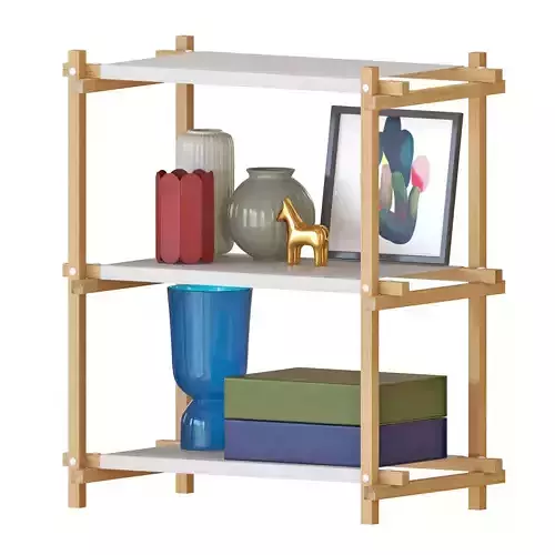 Hay Woody Shelving Column Low