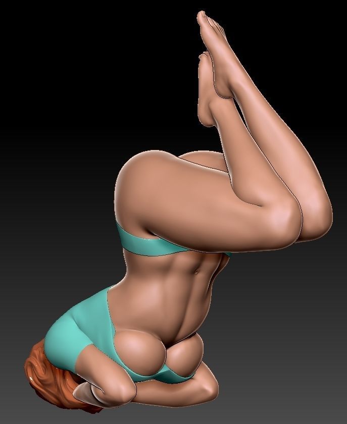 Box pose WM 3D print model_1