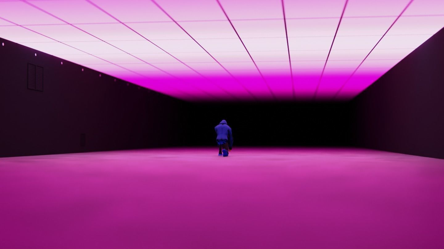 Unbox Therapy BatCave Studio Environment Low-poly 3D model_11