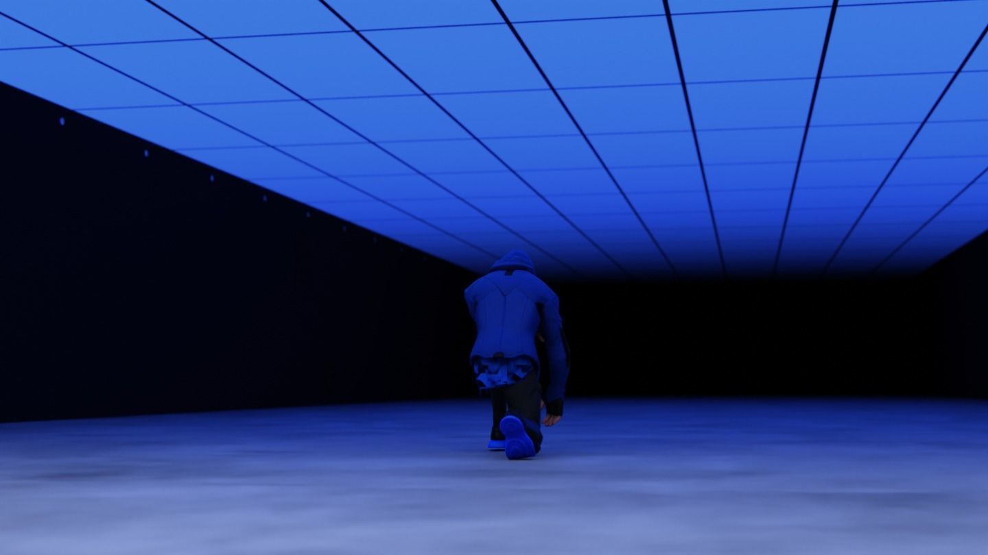 Unbox Therapy BatCave Studio Environment Low-poly 3D model_12