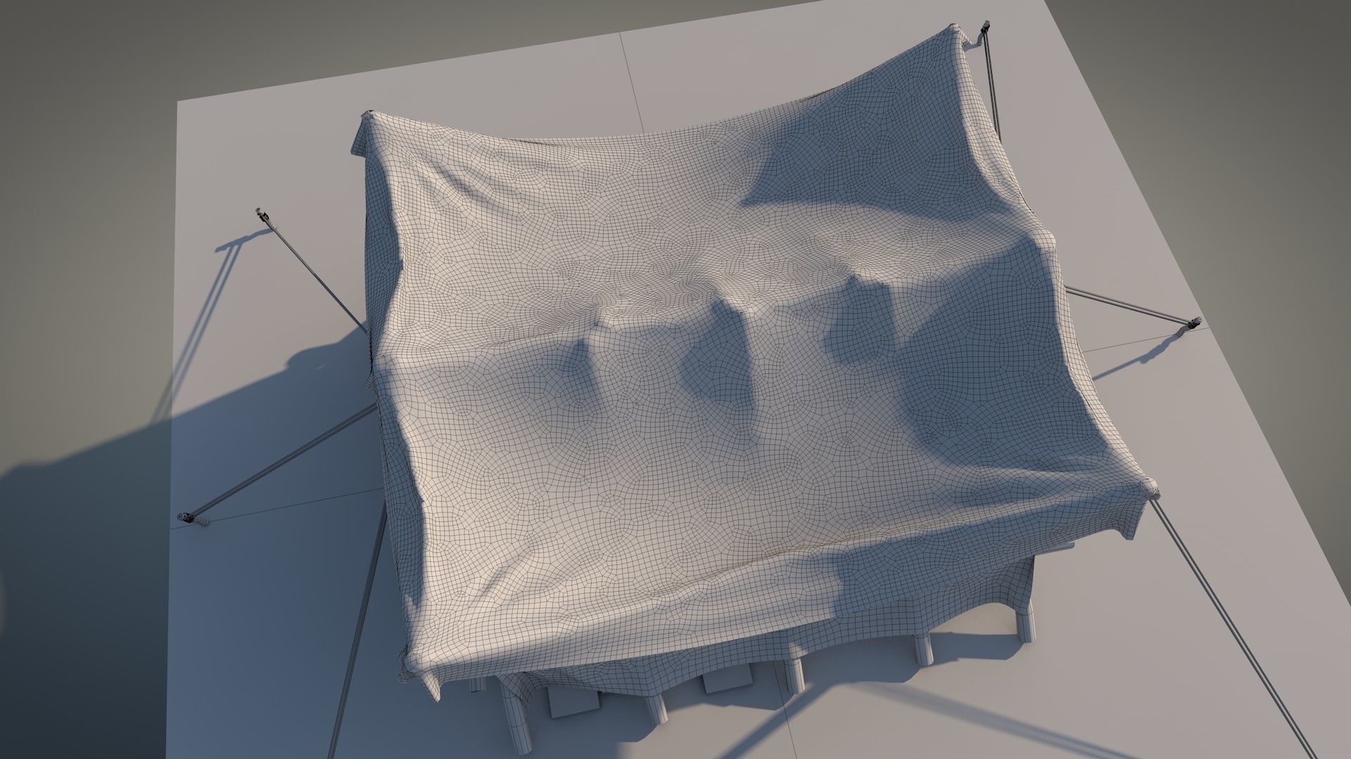 Survival Tent v2 3D model_10