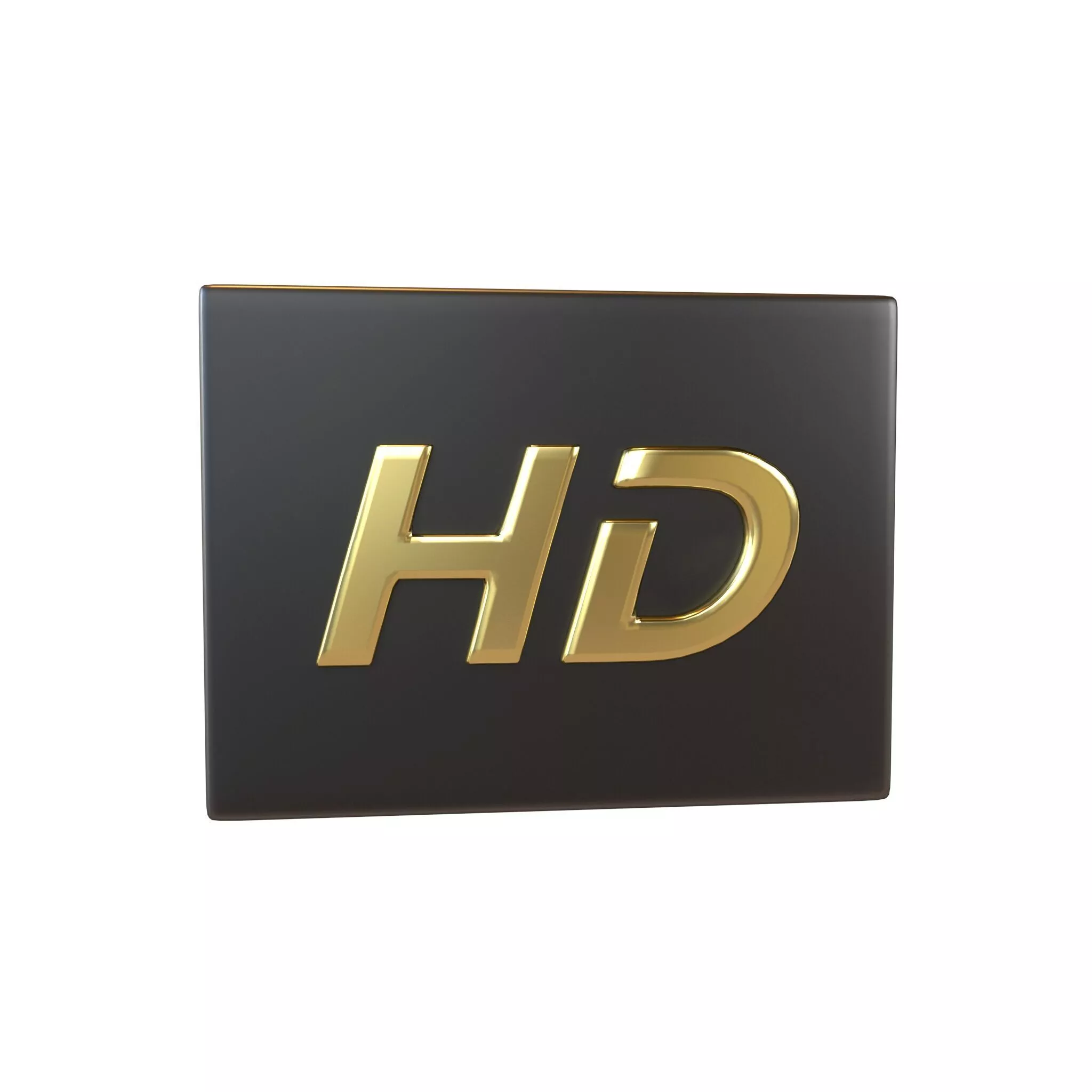 3D model HD Symbol v1 003 VR / AR / low-poly | CGTrader