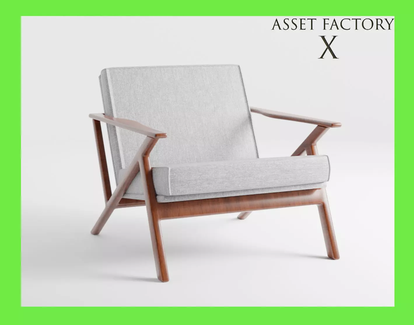 Modern  Chair 3D model_0