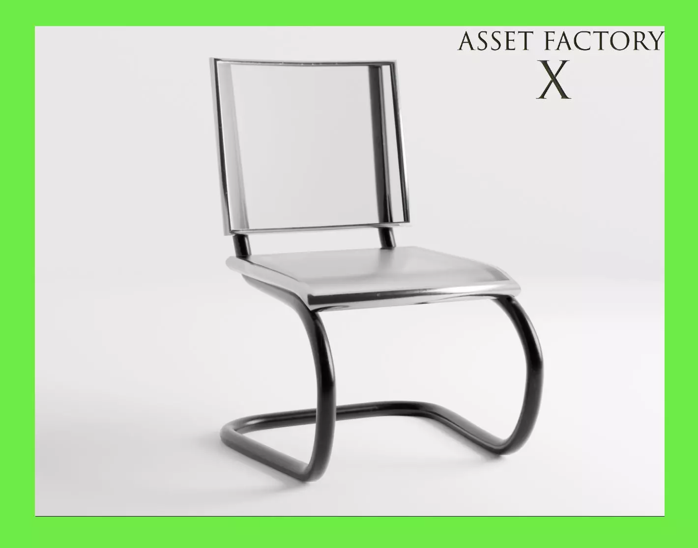 Modern  Chair 3D model_0