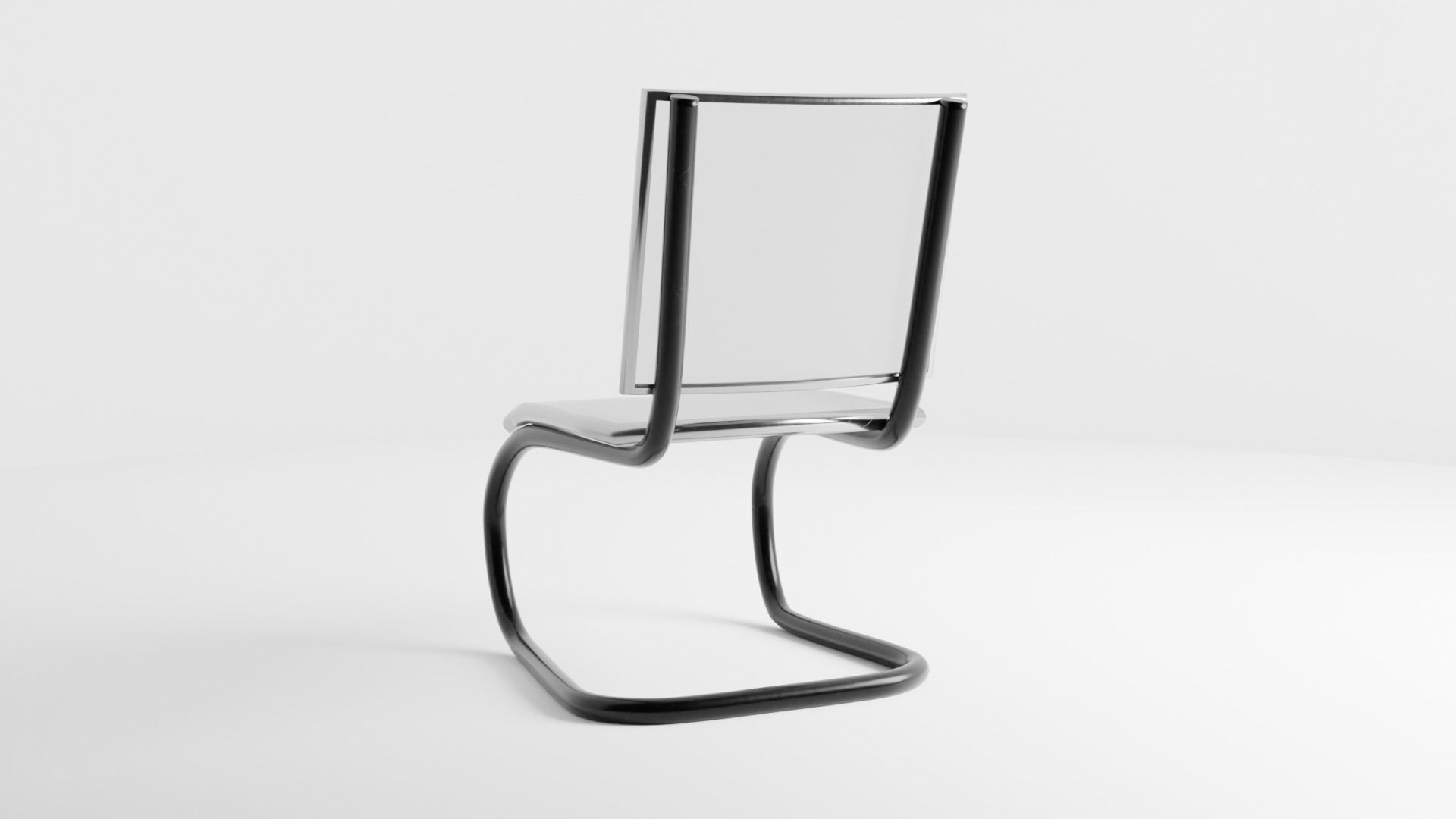 Modern  Chair 3D model_2
