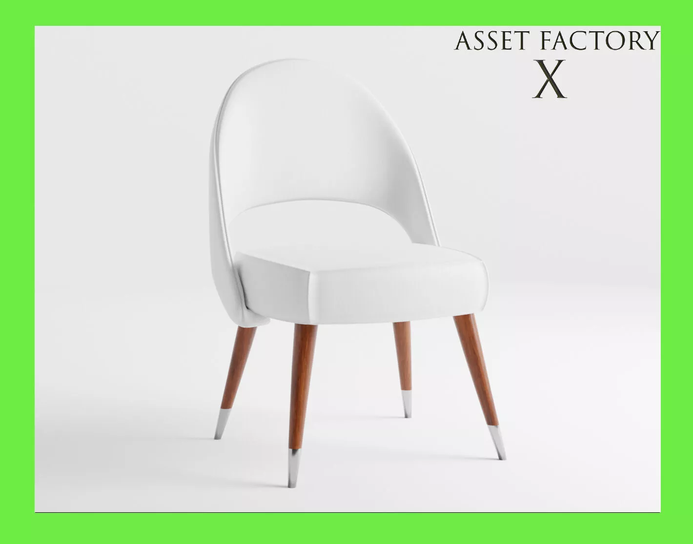 Modern Dinner Chair 3D model