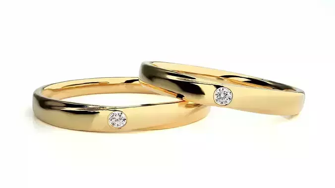 Wedding Band - 9186