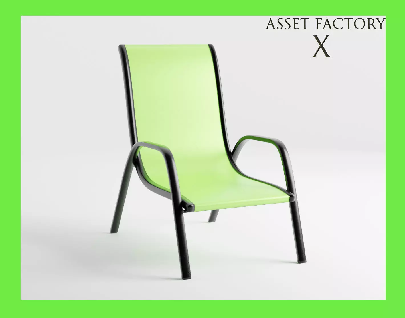 Modern  Chair 3D model_0
