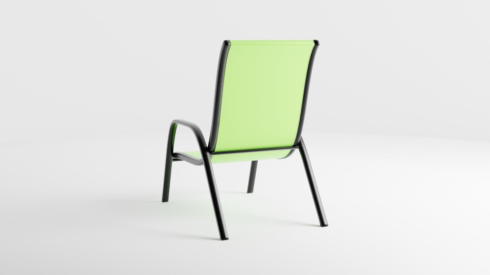 Modern  Chair 3D model_2
