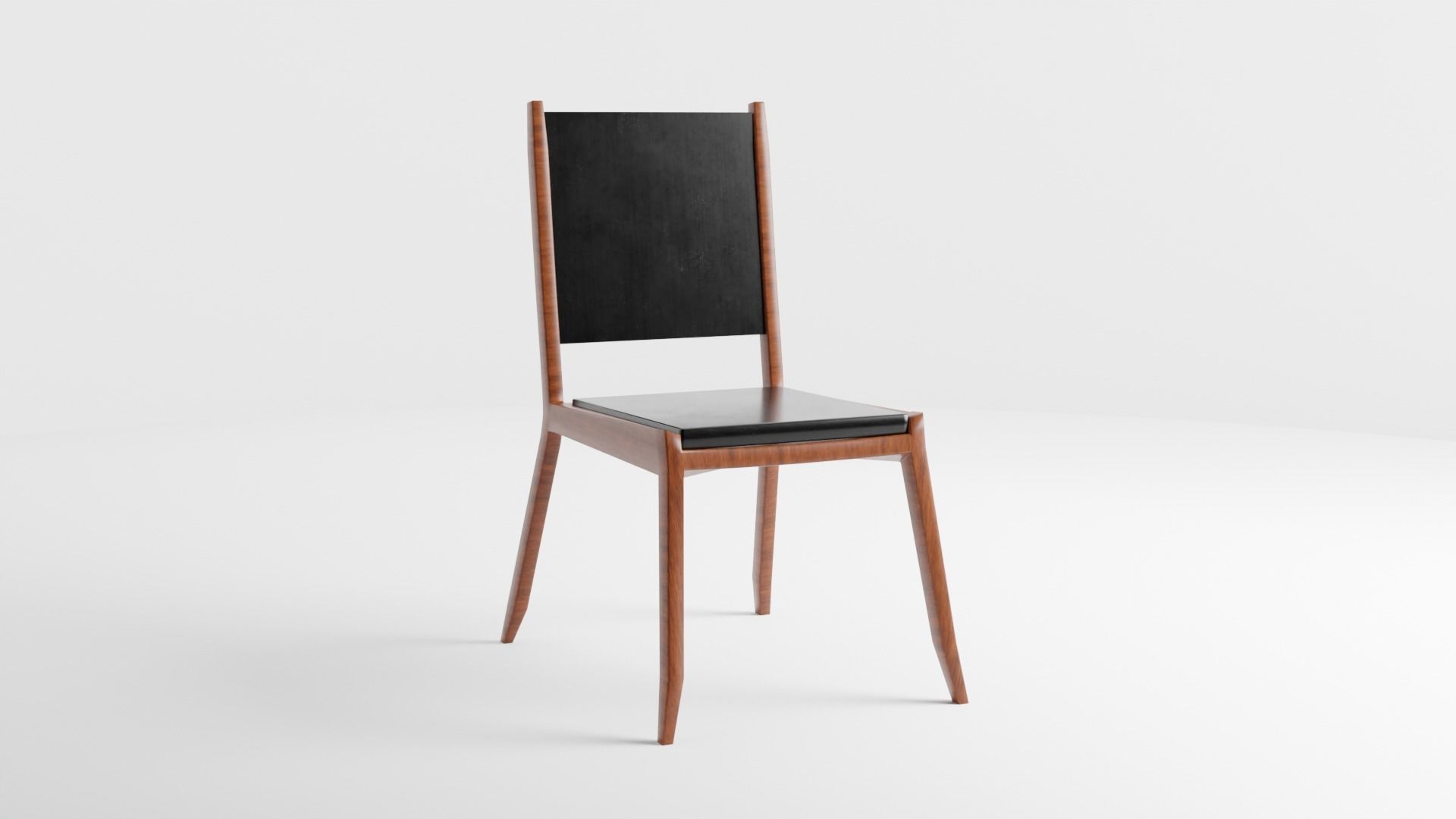 Modern  Chair 3D model_1